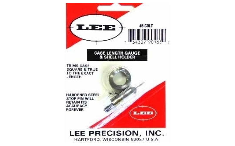 Lee Precision Lee length gauge/ shellholder, .45 colt